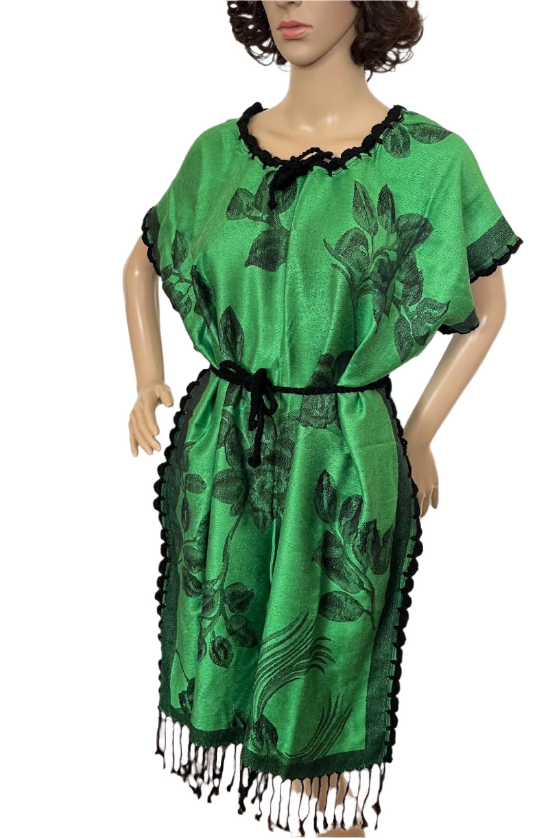 princess polly baby blue dress Black Bold Flowers Long Sleeve Midi Dress main image 0