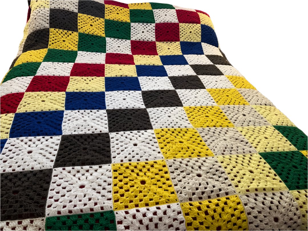 CRROCHET HAND MADE BED COVER