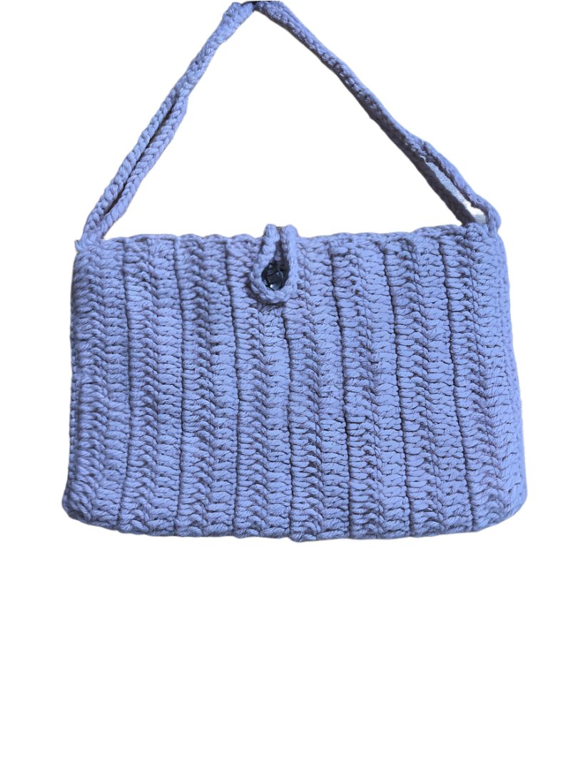 Crochet Hand Bag Medium Cherry