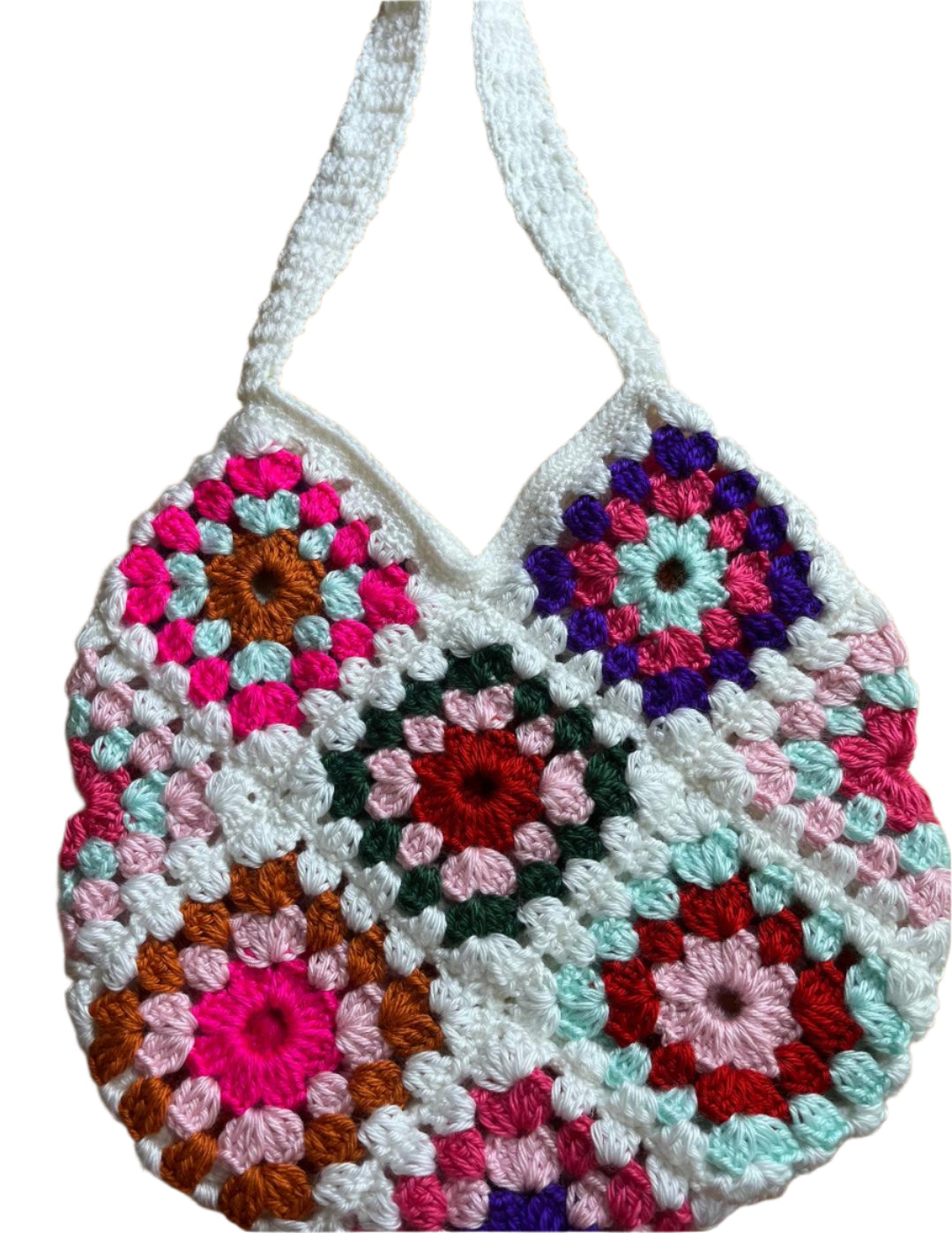 CROCHET HAND BAG