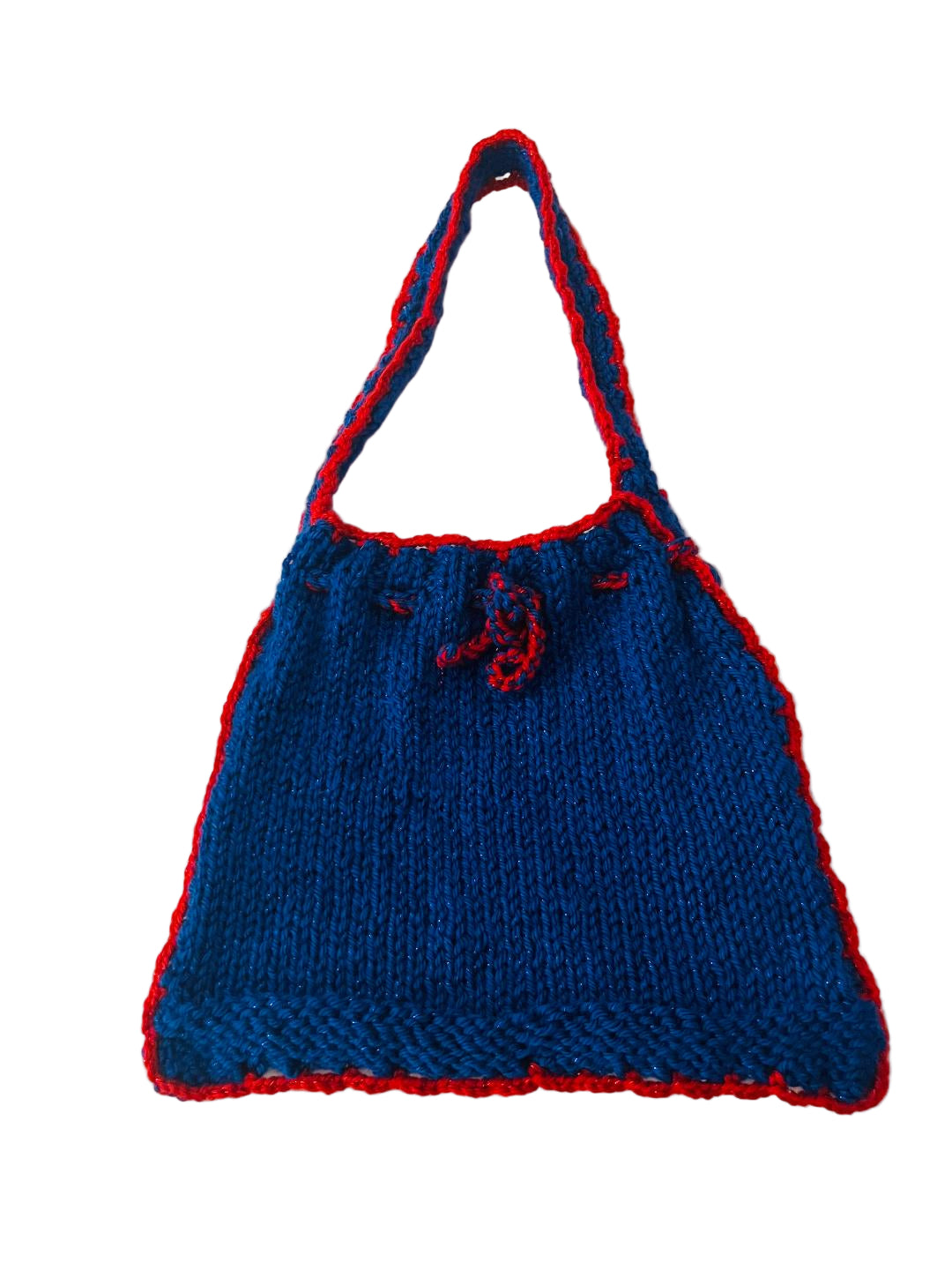Crochet Handbag Blue