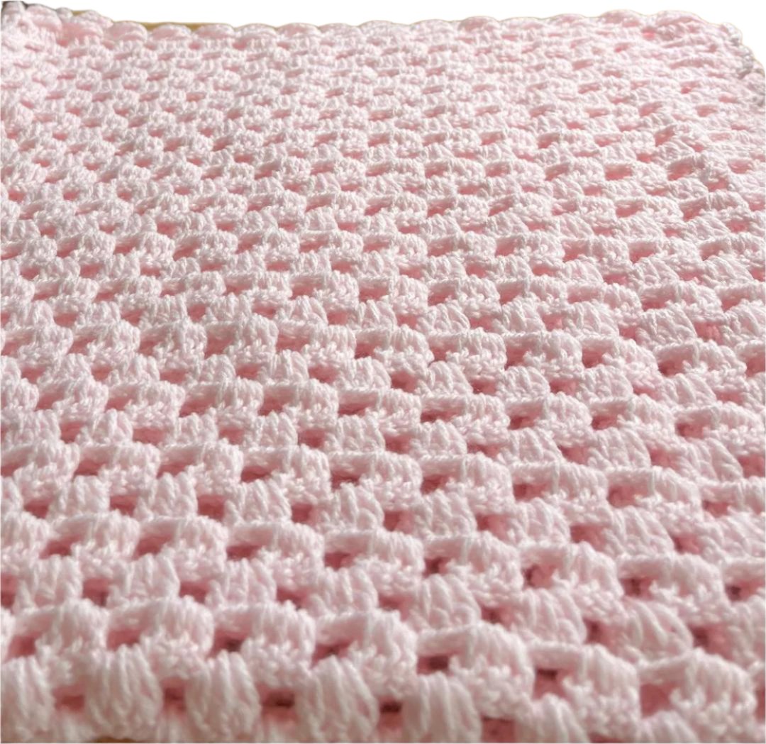 LIGHT Pink Princess Baby Blanket and Sheet