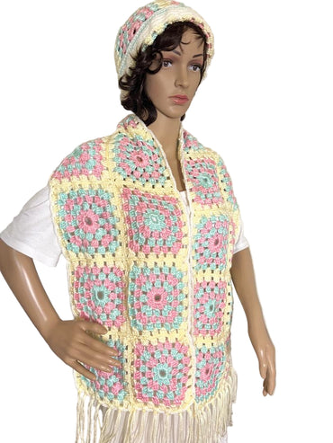 Crochet  Handmade Hat and scarf