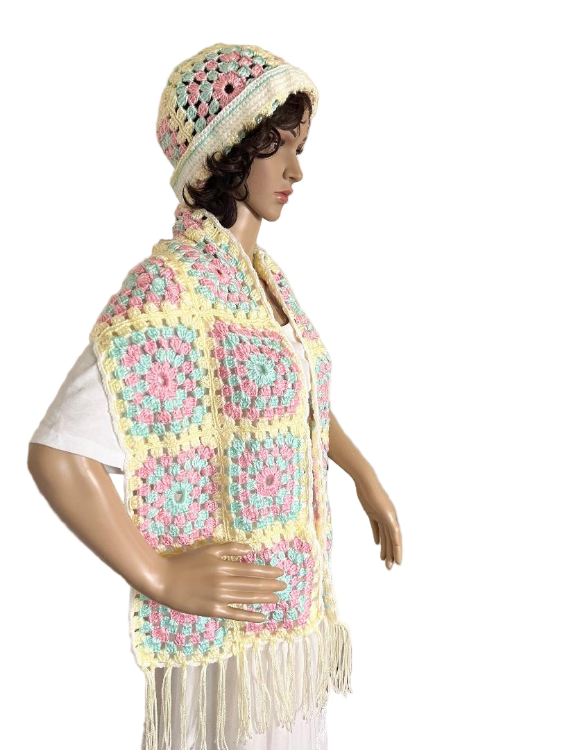 Crochet  Handmade Hat and scarf