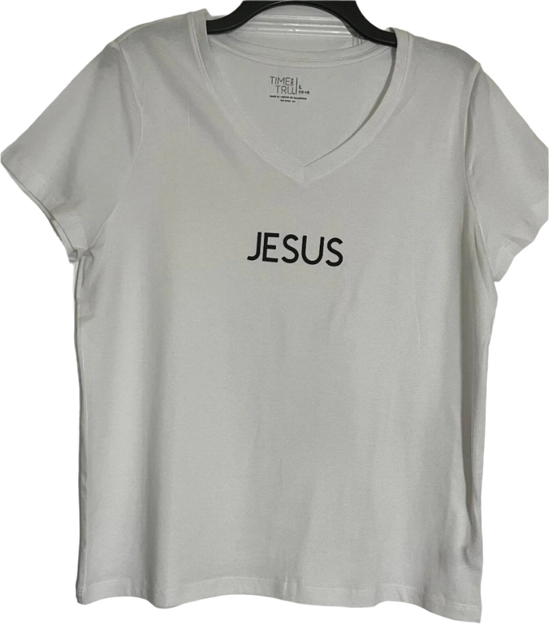 JESUS PRINTED IN BLACK