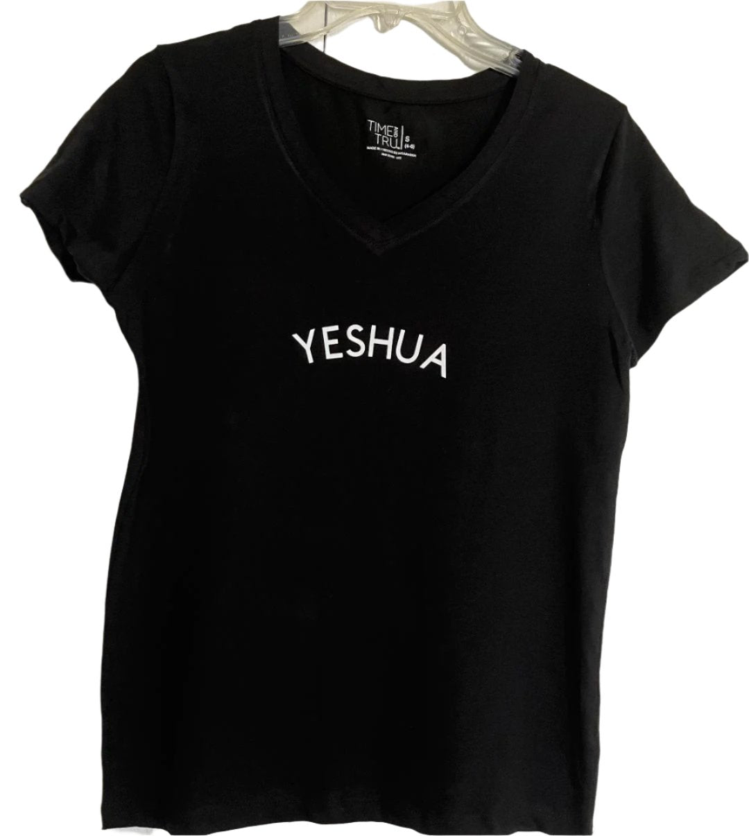 YESHUA PRINTED IN WHITE