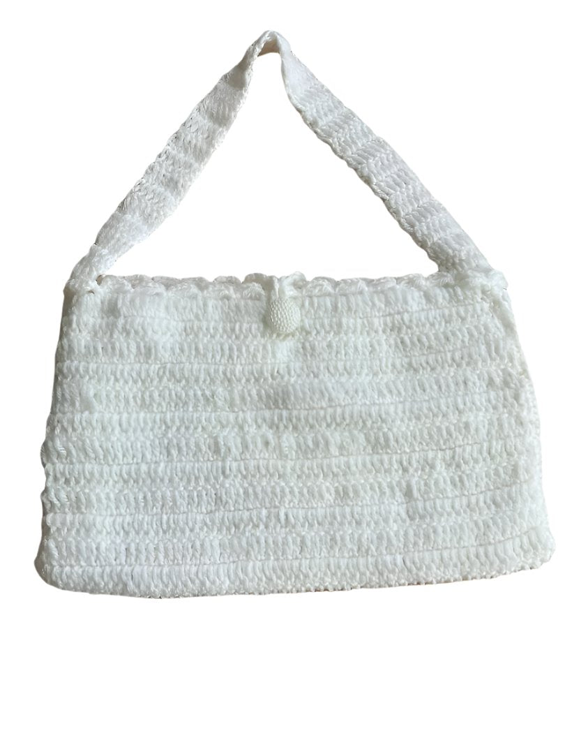 Crochet Hand Bag Ivory
