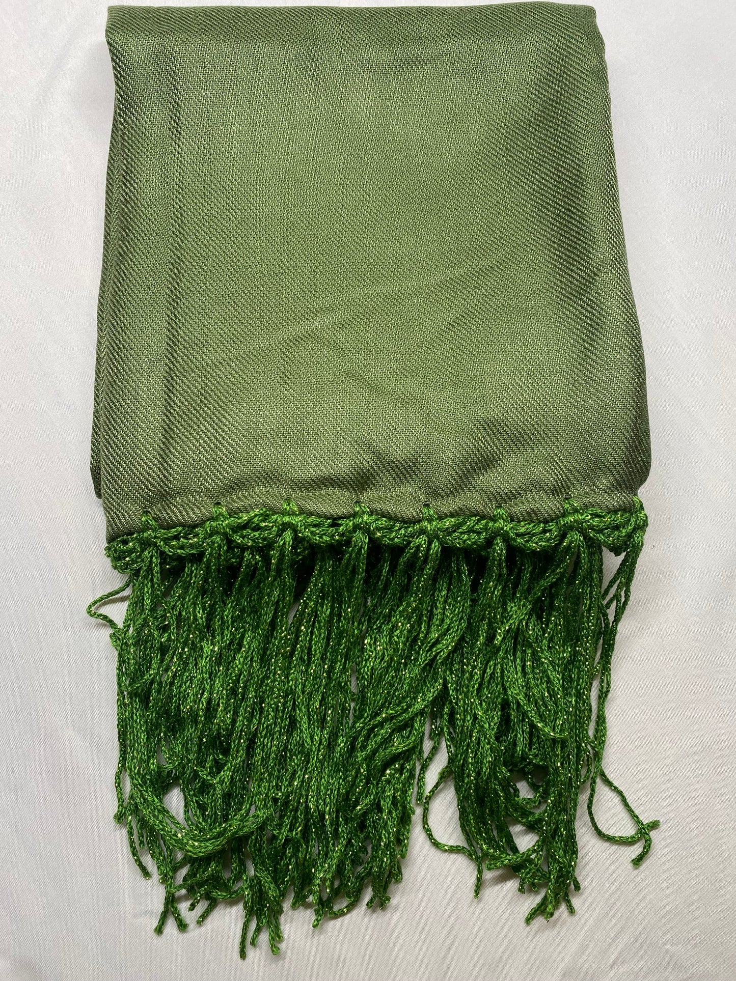 Pashminas Army Green Prayer Scarf