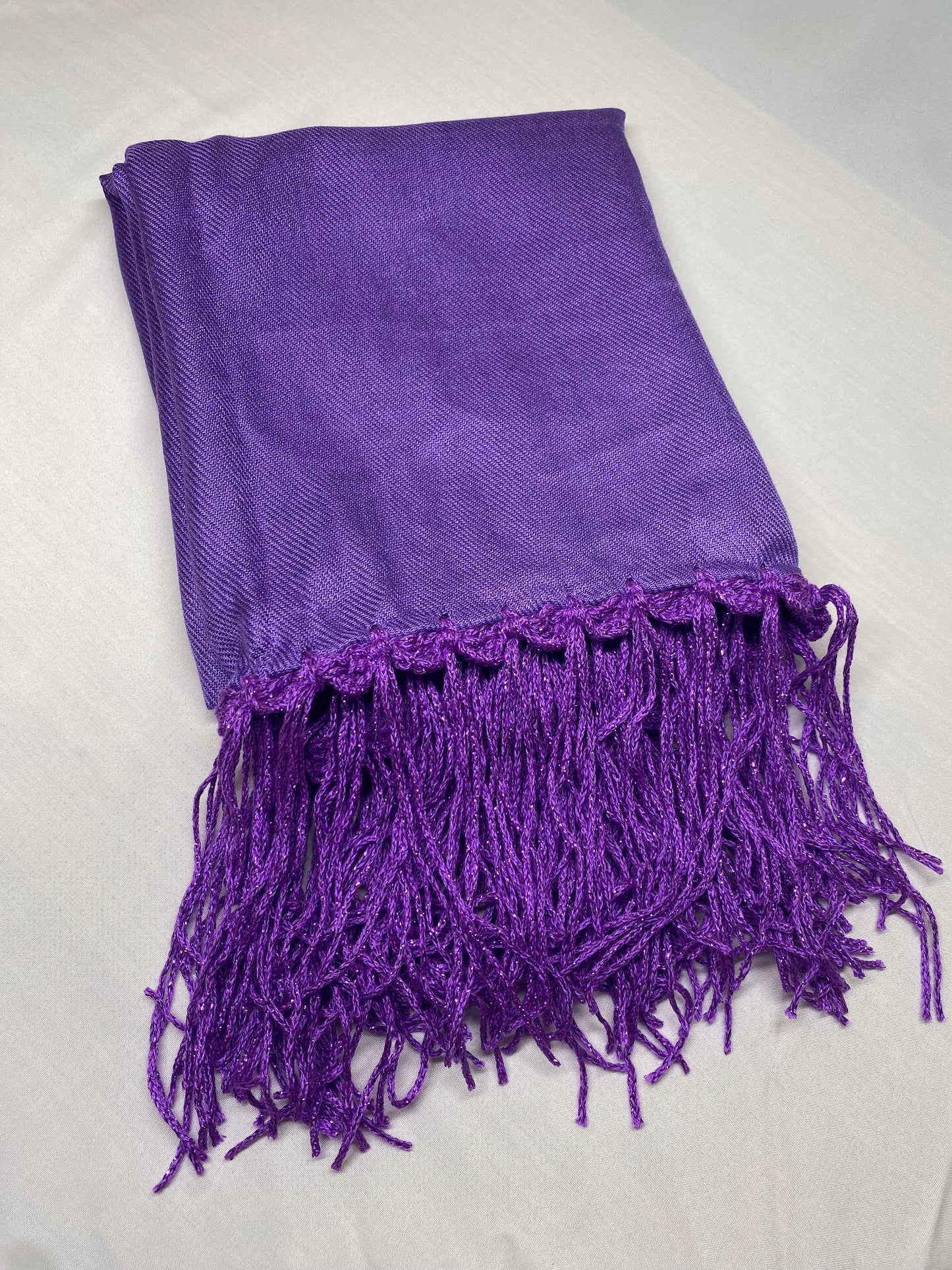 Pashminas Violet Prayer Scarf