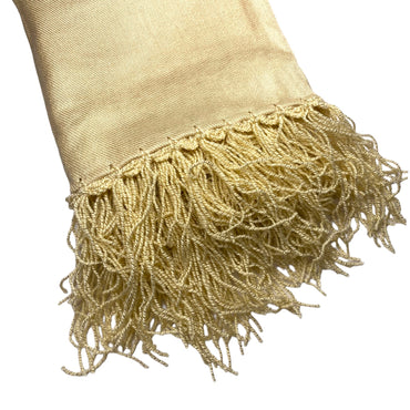 Pashminas Gold Prayer Scarf