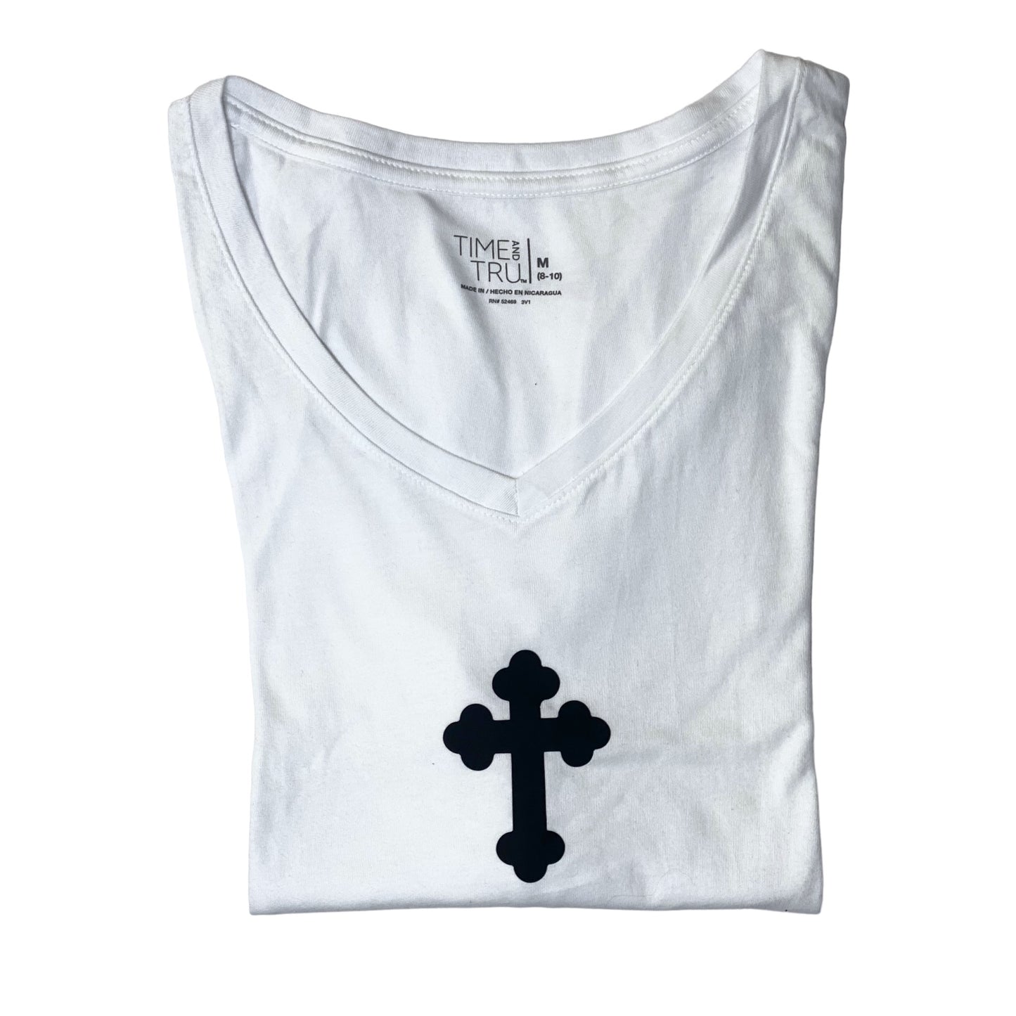 CROSS PRINTED IN BLACK