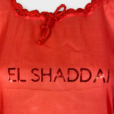 EL SHADDAI PRINTED ON SIVER