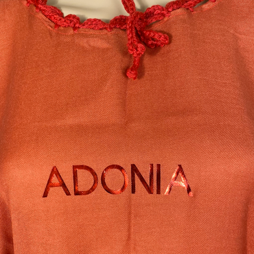 Adonia Printed in Red - Top