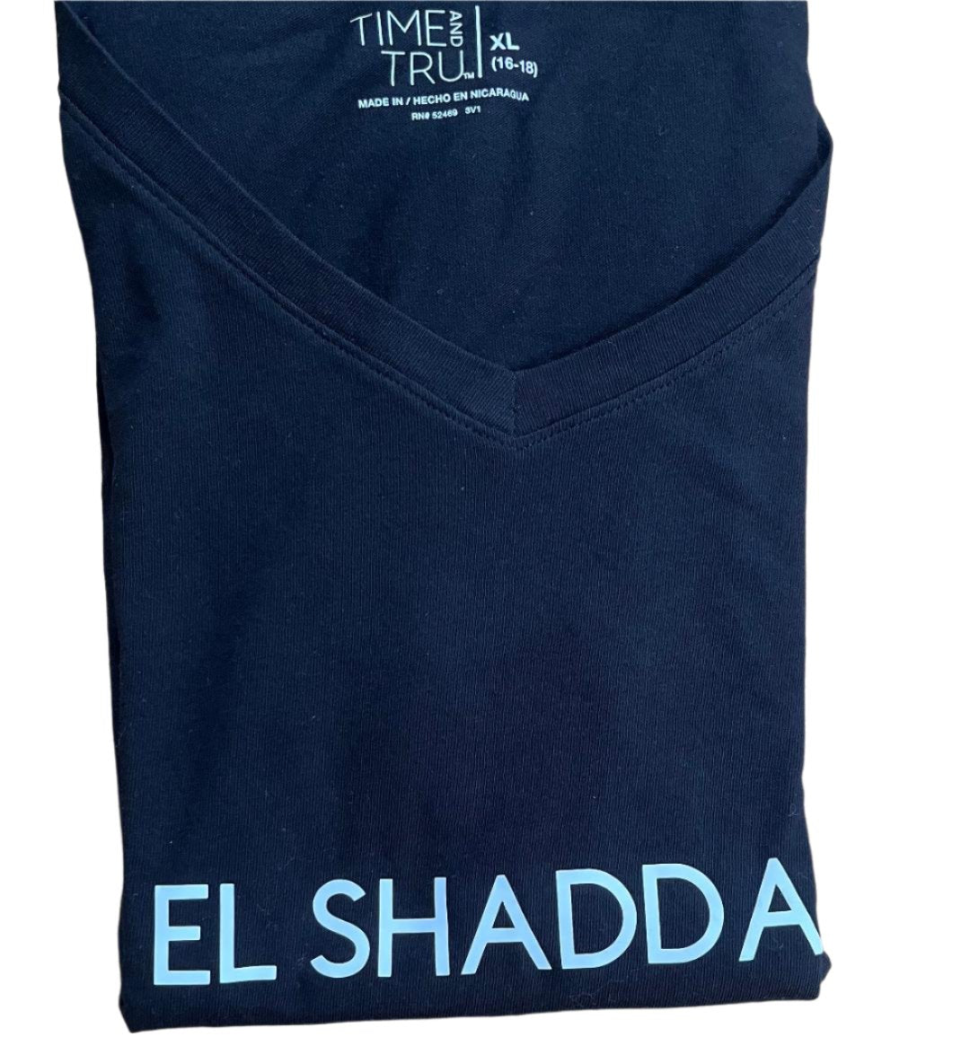 EL SHASSAI PRINTED IN WHITE